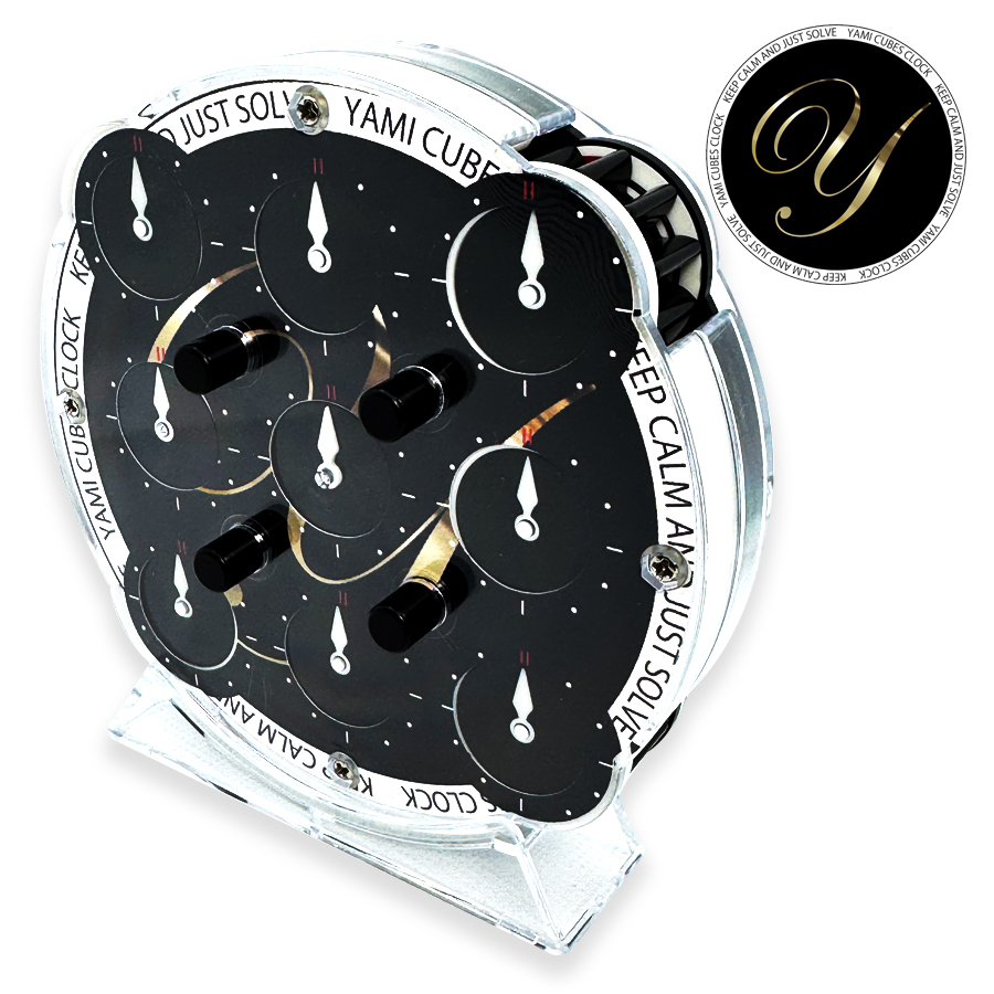 SOLDOUT】オリジナル着替デザイン クロック QiYi Magnetic Clock (ロゴ