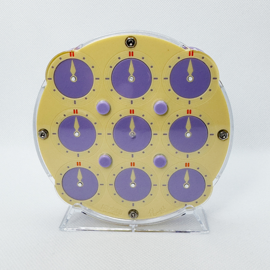 QiYi マグネティック クロック Lilac-ライラック- MAGNETIC CLOCK