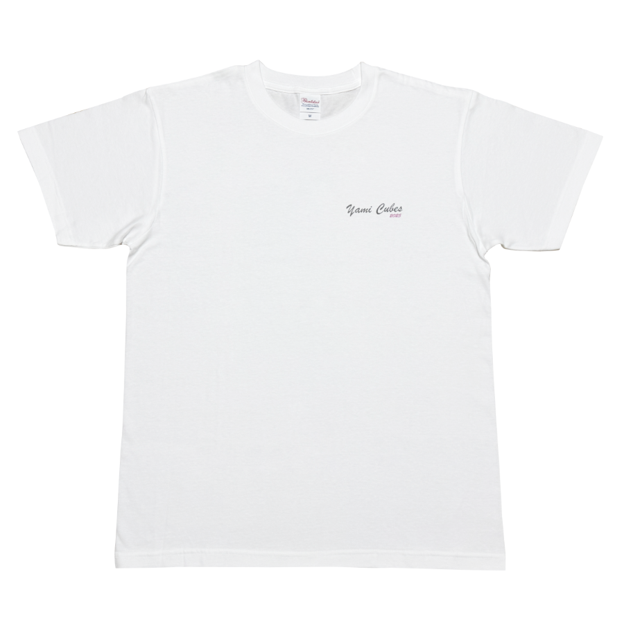 【Lサイズ】CENTRAL FEST2025 オフィシャルTシャツ（WHITE） YAMI CUBES 2025年モデル Tシャツ ホワイトデザイン 大型