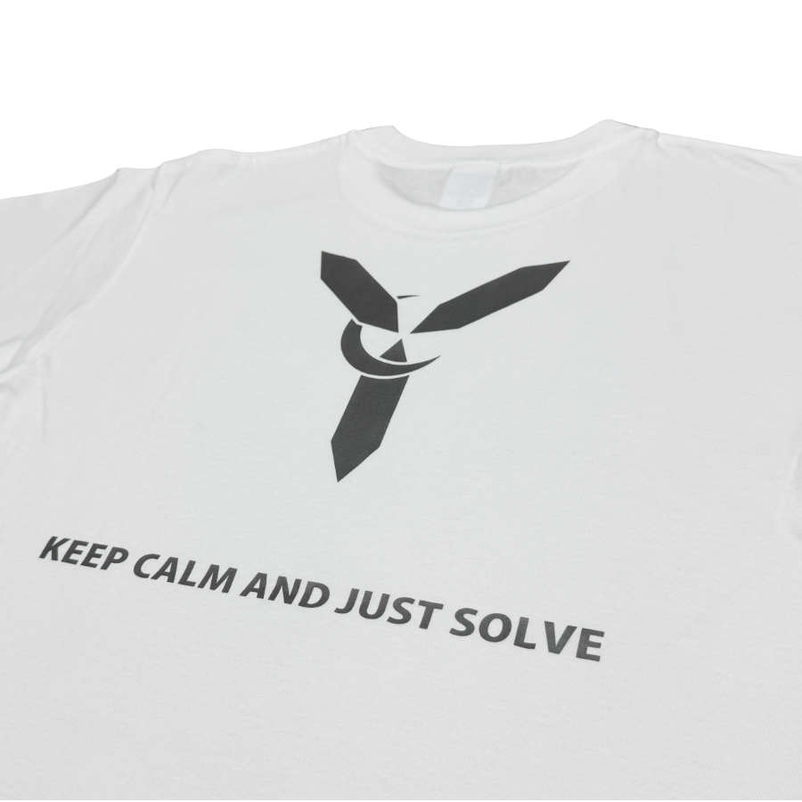 YAMI CUBES 2025年モデル Tシャツ ホワイトデザイン 大型