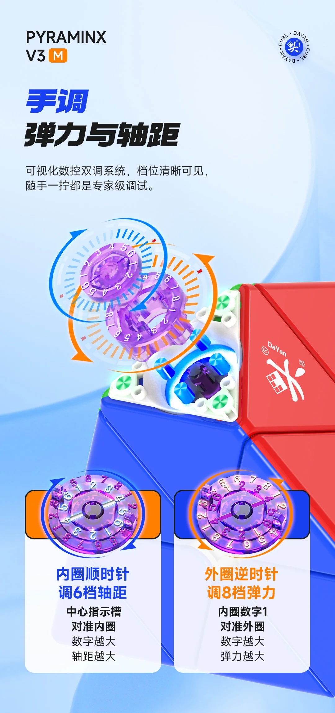 DaYanԥߥ󥯥  Pyraminx V3 Maglev YAMI CUBE STOREߥ塼֥ȥ