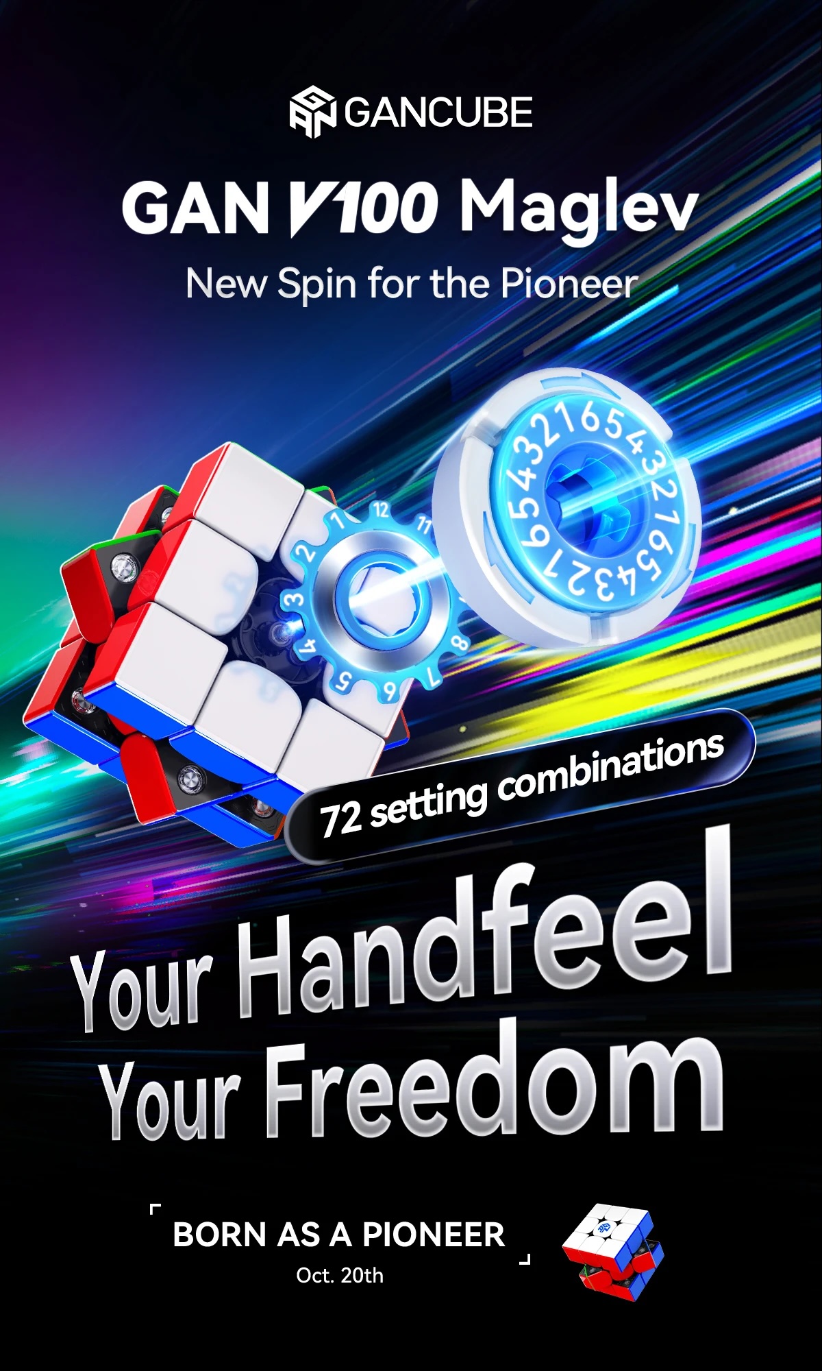 ganv100 Maglev GAN CUBE YAMI CUBE STORE YAMI CUBES ߥ塼