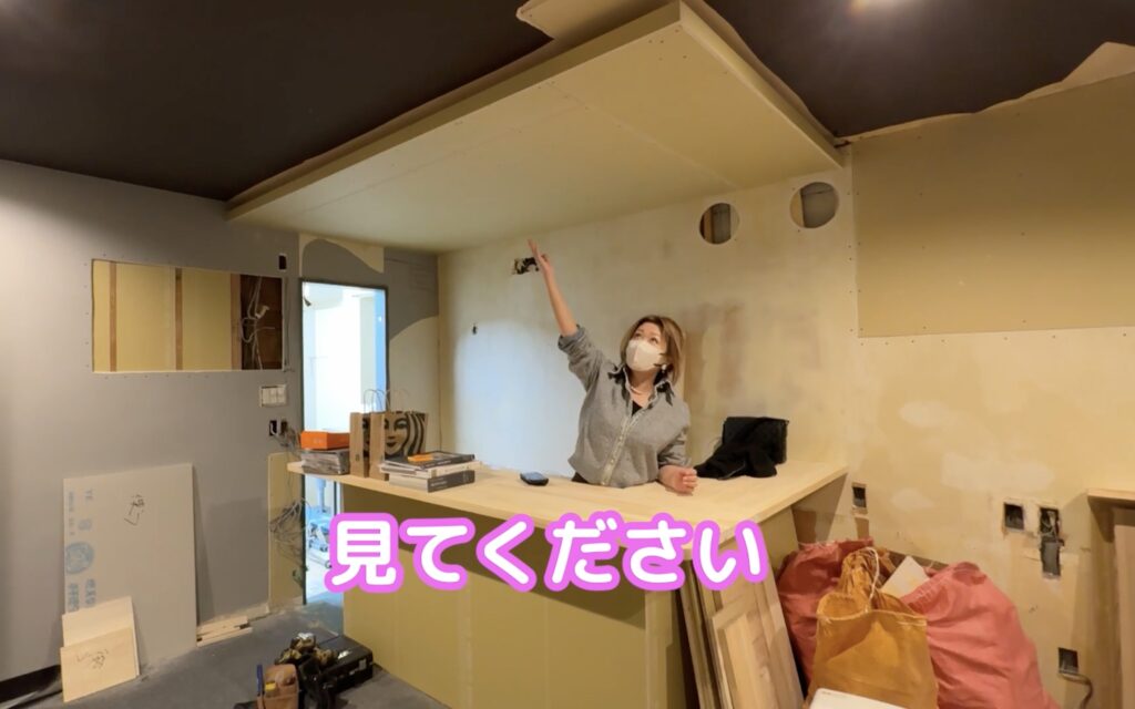カウンターテーブル天板
